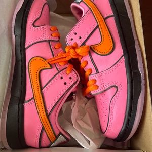 Power Puff Nike Dunks 12c
